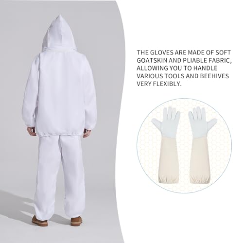 Qhzhang BEEKEEPING SUIT Bee Suit Jacket+Pants-Splitter Body Suit thumb #4