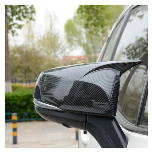 Cache rétroviseur pour RAV4 2020-2024 coque de protection style fibre de carbone