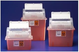 CONT SHARPS RED 2GL CS/20 COVIDIEN