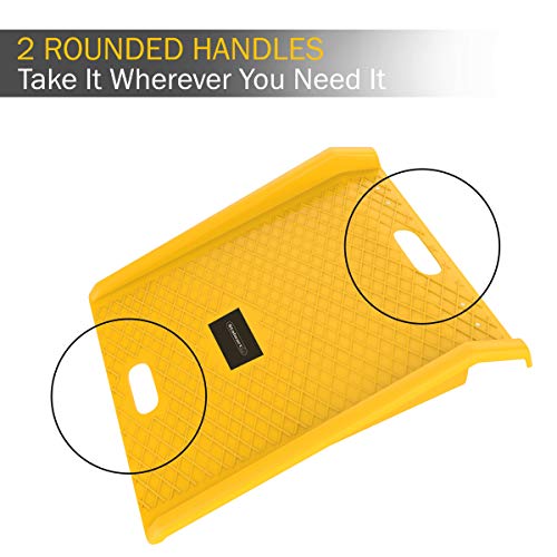 image for Curb Ramp - Heavy Duty, Portable Ramp with 1000lb Weight Capacity - Fo