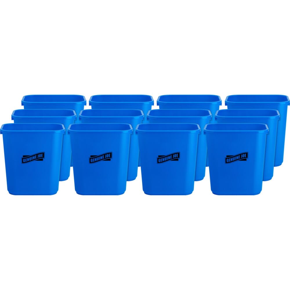 Genuine Joe GJO57257CT 28-Quart Recycle Wastebasket