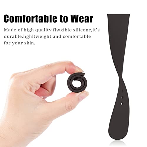 Bracelet silicone 20mm finition agate de haute qualité pour Samsung Watch 4 Active