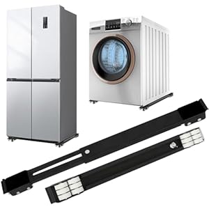 Extendable Appliance Rollers for Washer and Dryer,Mobile Washing Machine Base, Wheels for Appliances Sliders,Heavy Duty Appliance Dolly,Appliance Mover for Refrigerators,Washing Machines