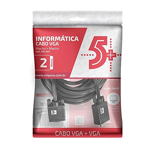 Cabo Vga para Vga 2 metros com Filtro Chipsce - 018-9511