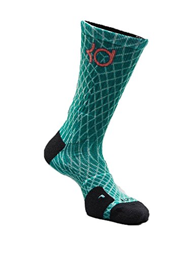 Nike Elite KD Easy Money Basketball Crew Socks-Multi-Color-Medium