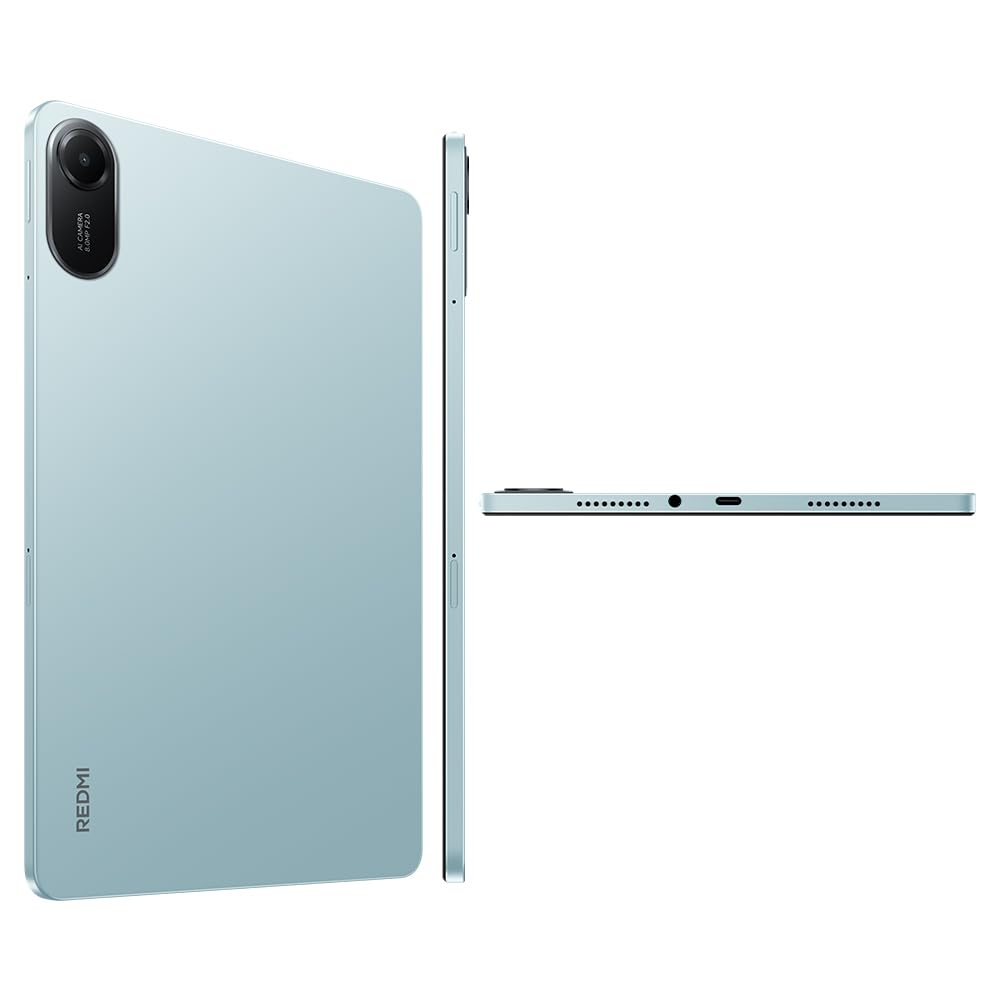 XIAOMI Redmi Pad 2, 4 Go + 128 Go Tablette, 1600 x 2560 Pixels, 11 Pouces, Mediatek Helio G100 Ultra, Android 15, Vert, 9000 mAh, 18 W, avec Chargeur, sans NFC