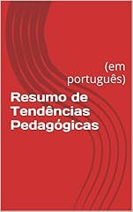 Capa de Resumo de Tendências Pedagógicas: português (Resumo em português Livro 1)