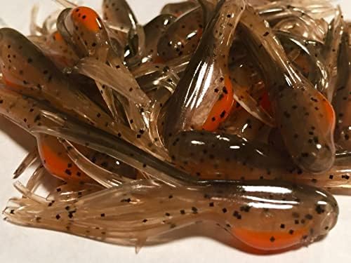 40 Tubetti Esca Pesca Killer Jigs 1.5" Pearltreuse Per Crappie & Bluegill