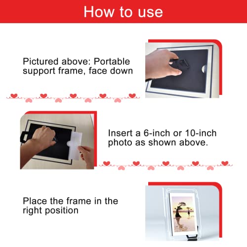 Mothers Day Gifts From Daughter Picture Frame,Photo Frames With High Definition Break Free Acrylic Glass For Tabletop Or Desktop Display (4X6 Inch,Horizontal Or Vertical) #TOP3