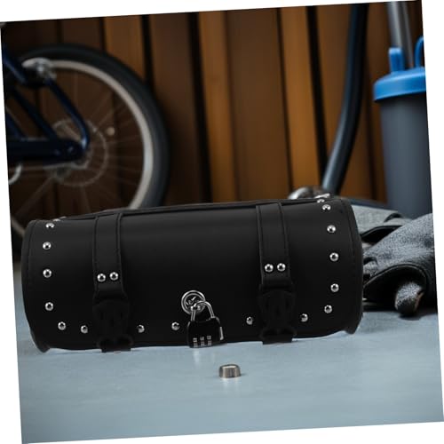 Sacoche de fourche moto grande capacité avec serrure à code - 6
