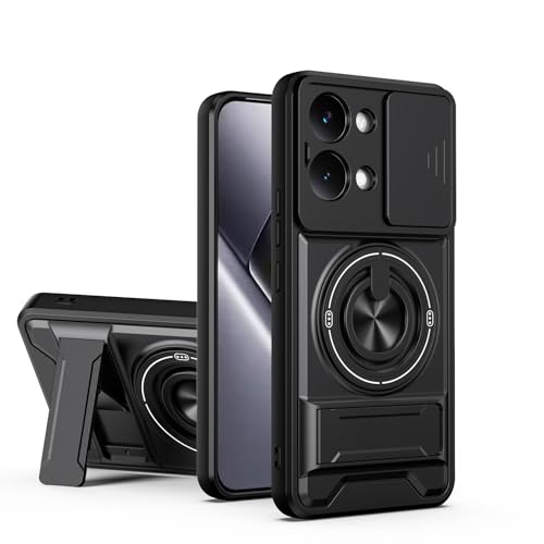 Case �Ή��@�� for Xiaomi Poco X8 Pro Max, �Ή��@�� for Xiaomi Poco X8 Pro Max ���C�f���A���X�^���h�t���X�}�z�P�[�X Black