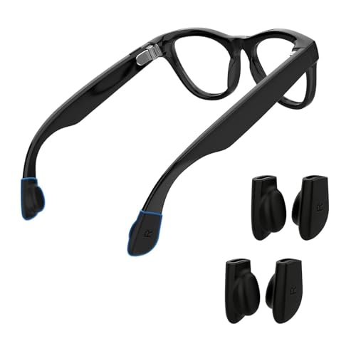 Image of 4Pcs Silicone Eyeglass Ear Grip Compatible with Wayfarer /Skyler /Headliner & Gen 2 Smart Glasses Accessories, Anti-Slip Elastic Eyeglasses Retainers for Gen 2 Smart Glasses Glasses Accessories