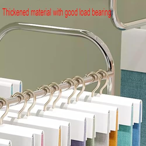 Expositor de muestras de tela resistente de pie para bufandas y ropa interior 4