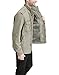 Levi's Men's Washed Cotton Two Pocket Military Jacket (Standard and Big & Tall), Light Olive Unfilled, Medium