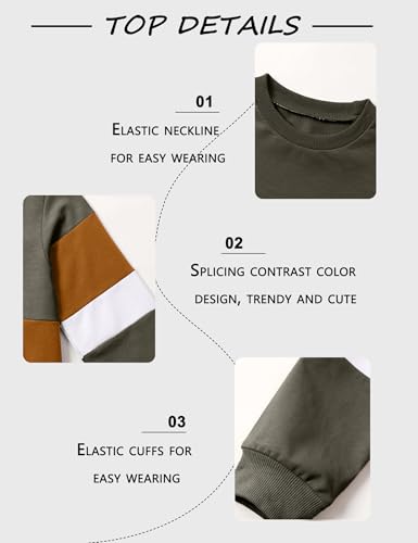 Image of Toddler Boy Clothes Long Sleeve Hoodie Sweatsuits Tops and Pants 2Pcs Boys Fall Winter Outfits Set