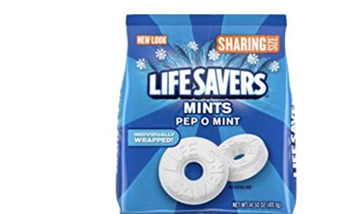 Life Savers Butter Rum Hard Candy | Pep-O- Mint | Orange Mints 14.5-Oz Sharing Size Bag #TOP3