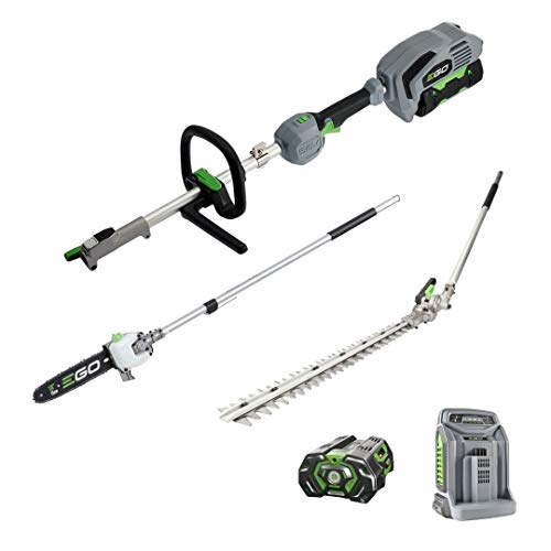 EGO Power+ MHCC1002E Kit d'outils de jardin multifonctions à piles Gris Noir