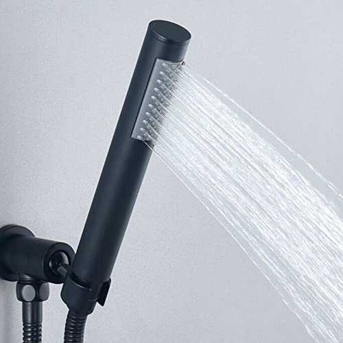 Douche avec douche tuyau multifonction rétractable et mitigeur LWX