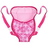 ibasenice 18 Bolso Delantero y Trasero De Muñeca Accesorios para Muñecas Juguete De La Muñeca Portabebés Delantero...