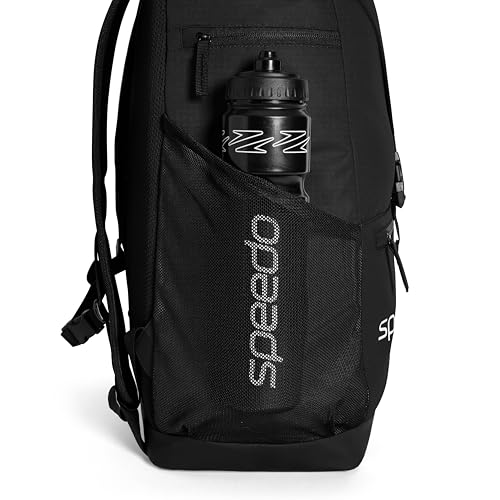 Speedo Team 35L Rucksäcke für Unisex Erwachsene, Schwarz, One Size
