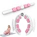MERACH Cellulite Massagegerä – Anti Cellulite Massagegerätmit 14 Abnehmbaren 360°Rollen, Lymphdrainage Gerät für Bauch Beine Po Nacken und Körperformung, Cellulite Roller Massageroller