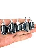 Colgante de Turmalina Negra 100% Natural Nuevo
