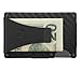The Ridge Wallet - Slim Minimalist Compact Wallet and Card Holder| RFID Protected Front Pocket Wallets | Integrated Money Clip | Carbon Fiber 3K