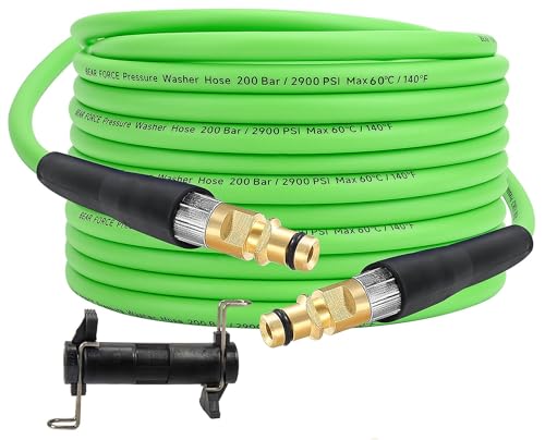 Zdaqian �������@�����p�z�[�X �G���W���� �_�炩�� 10m PVC���݂̂���f�� �X�[�p�[�t���L�V�u���z�[�X �ϋv�� �R��h�~ K2-K7�Ή� �N�C�b�N�R�l�N�^ �A�N�Z�T�� �����N���[���p�C�v ���p�r�����ԗp (�����p�C�v15M)