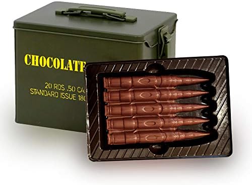 Chocolate Bullets with Ammo Can