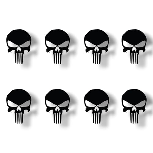 Generic Skull Punisher Vinyl Decal