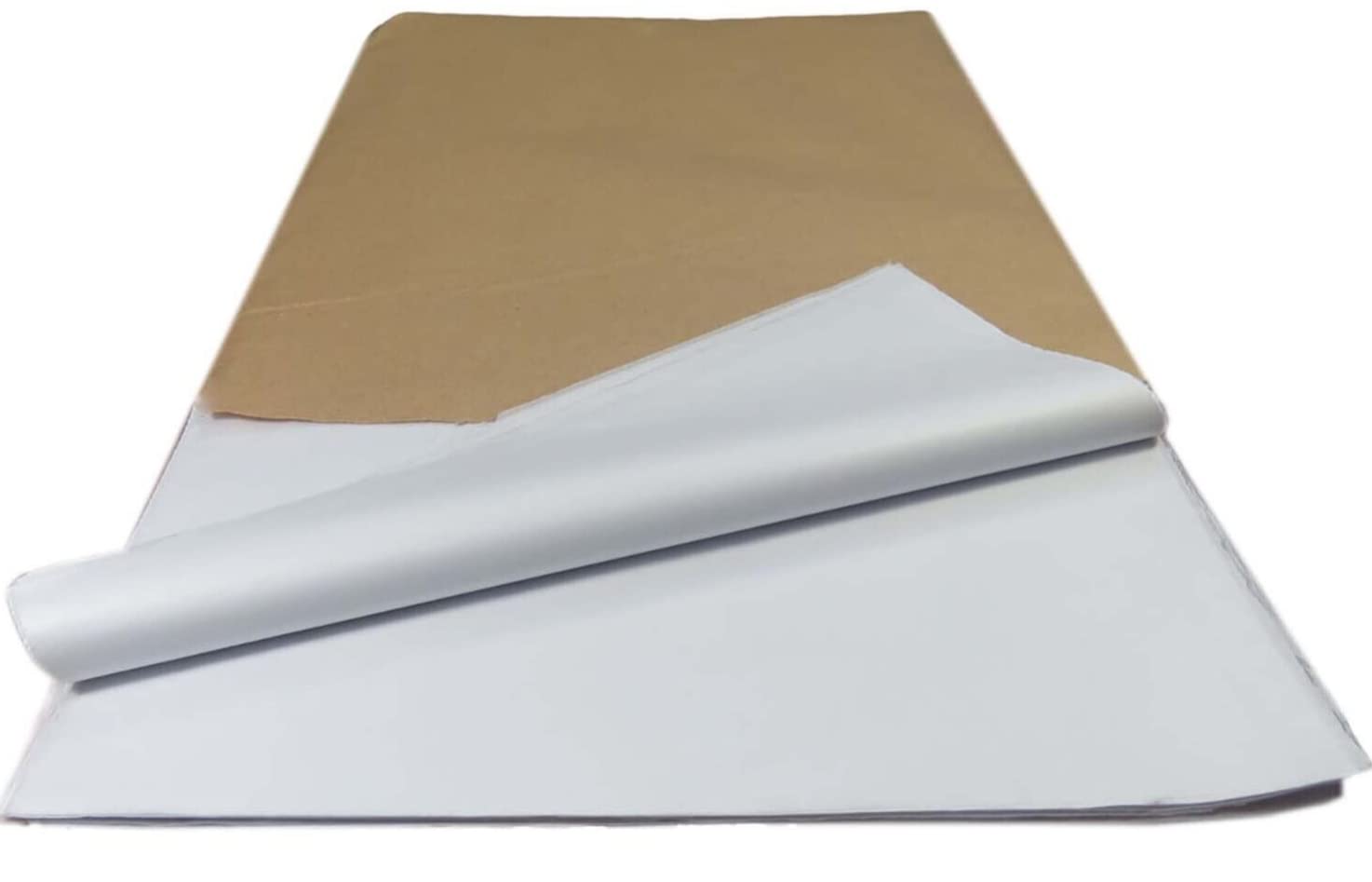 480 Sheets of Acid Free Tissue Paper White MG 18gsm Wrapping Decorative Sketch and Cutting Paper for Art Craft and Packing - 450mm x 700mm