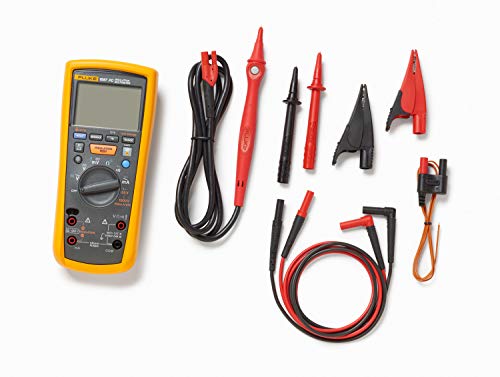 Fluke 1587 Fc 2-In-1 Insulation Multimeter, True-Rms, Selectable Insulation Test Voltages Up To 1000 V, Pi/Dar Timed Ratio Tests, Measures Frequency, Includes Low-Pass Filter For Motor Drive Vfd #TOP3