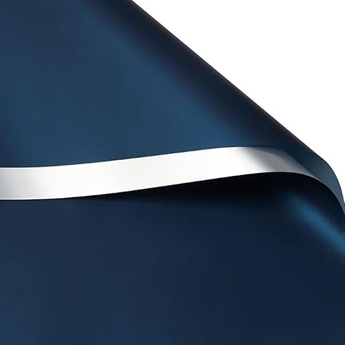 Miniatura 6 de 20 piezas de papel de regalo de flores de doble cara, papel de regalo impermeable para ramo de San Valentín, 22.8 x 22.8 pulgadas, utilizado para