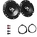 Produktbild JVC CS-J620X Auto Lautsprecher 16,5 cm mit Einbauset passend für FIAT Grande Punto (199) 2005-2009 Türen vorne 600 W 165mm 2 Wege Koax