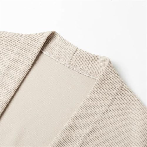 Men's Business Casual Knitted Long Sleeved Solid Color Sweater Cardigan Comfortable4