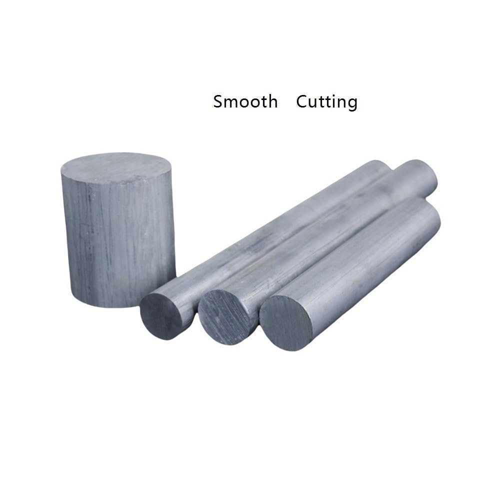 Varillas mecanizables de aleación de aluminio 6061, 10 piezas for estructuras de construcción(200x12mm)