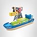 Hape Cargo Ship & Crane | Toy Boat and Crane Playset, for Children Ages 3Y+