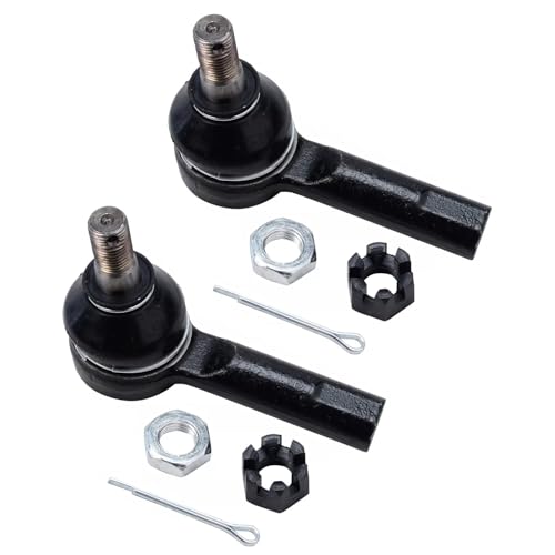 Image of Detroit Axle - 8pc Front End Kit for 00-04 Nissan Xterra, 2 Upper Control Arms 4 Tie Rod Ends 2 Sway Bars 2000 2001 2002 2003 2004 Replacement