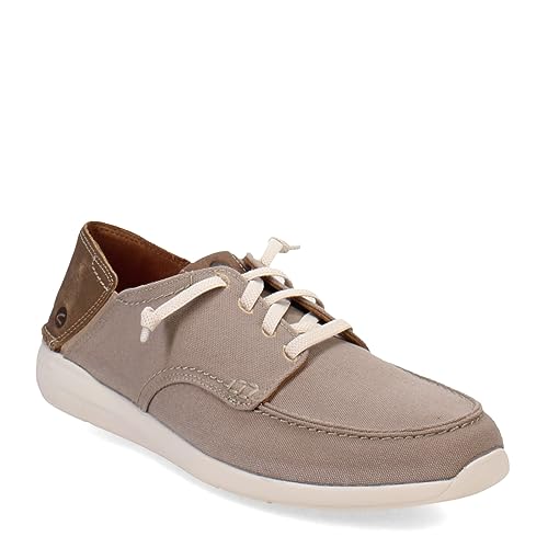 Clarks Gorwin Lace Sneaker, Stone Textile, 13 Medium