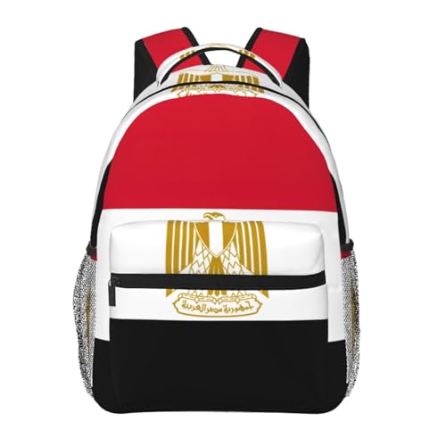 Sac à bandoulière drapeau égyptien étanche avec poches pour adulte