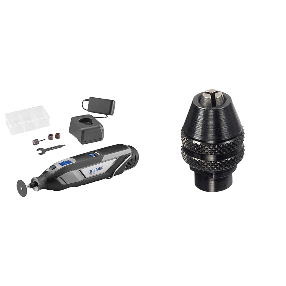 Dremel 8240 Outil Rotatif Sans Fil 12V avec Mandrin Universel 4486