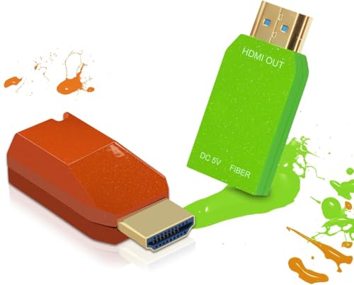 Extensor de fibra HDMI 2.0 4K mini para transmisiones de video sin comprimir a 300m