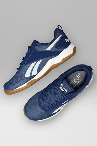 Image of Reebok Men's Sports Shoe - Courtflex - Badminton Shoe - Indoor Non-Marking Shoe - Ideal for Indoor Sports