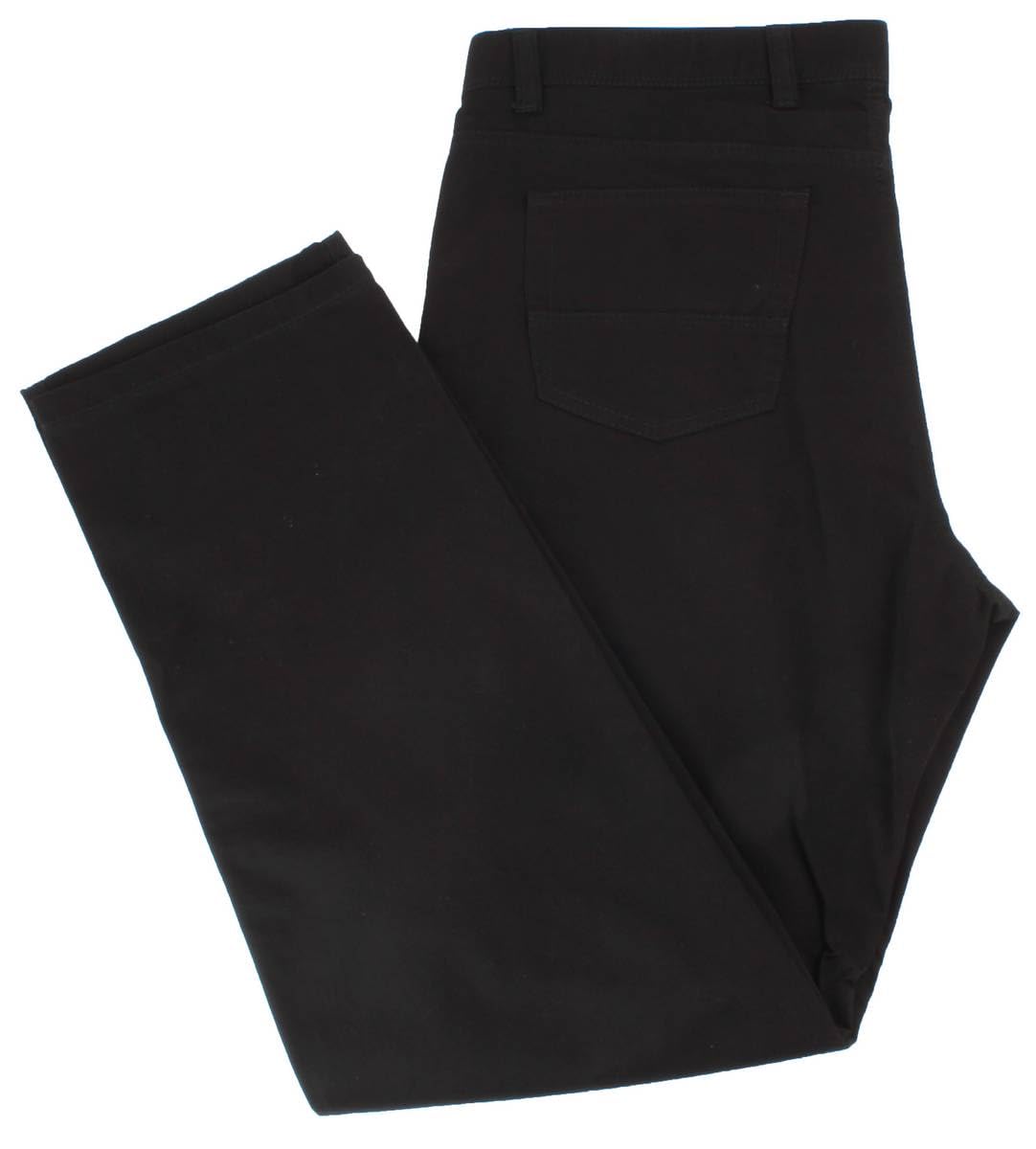 Bruhl Mens Genua III B Soft Touch Pima Cotton Jeans - Black - W38 L30