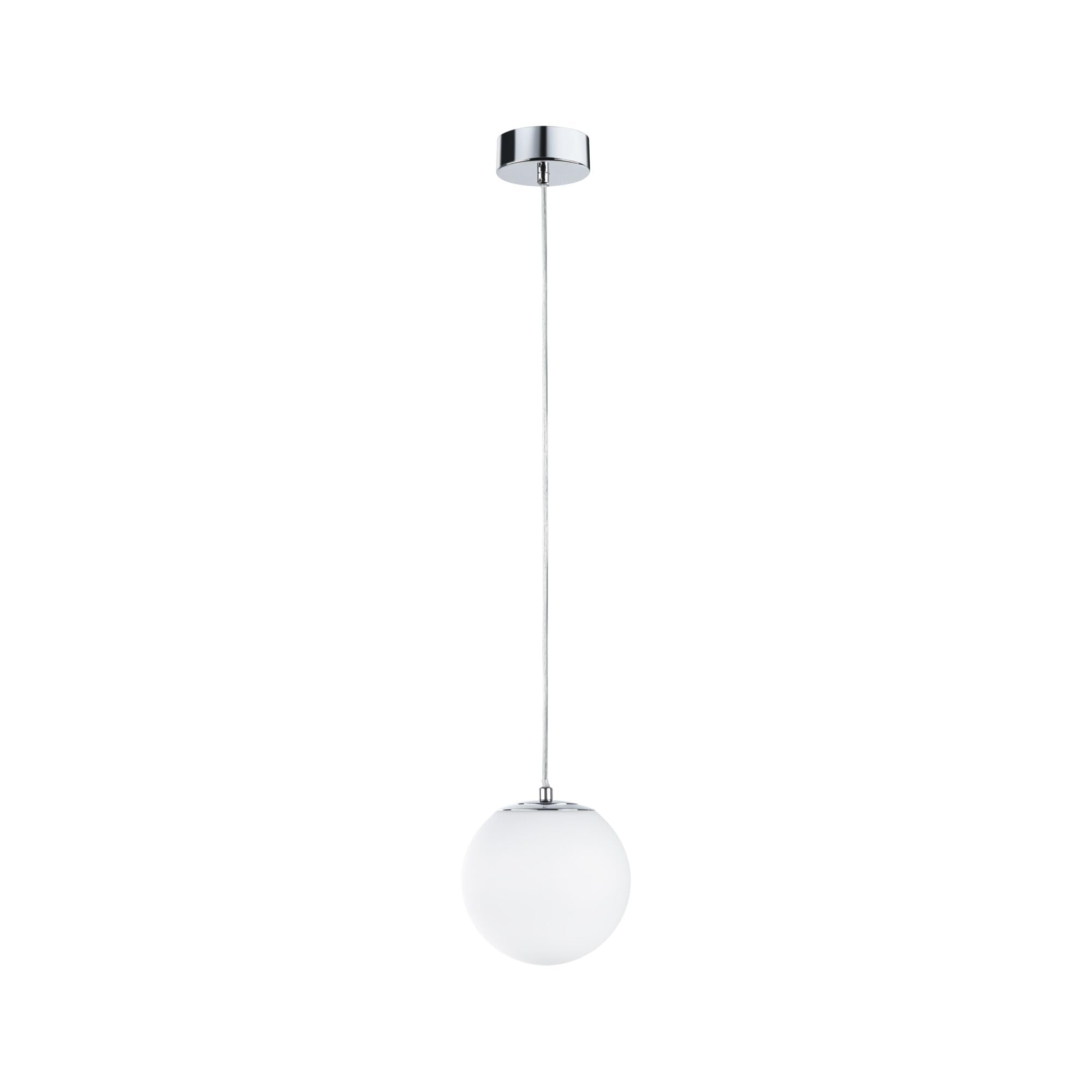 Paulmann 71066 LED Pendelleuchte Selection Bathroom Gove IP44 9W Chrom, Satin Badleuchte