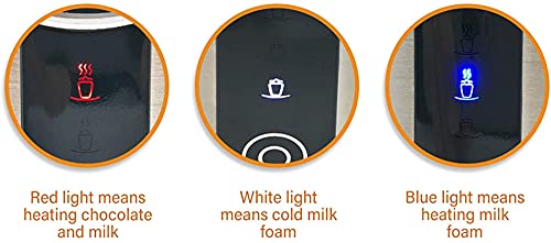 WGLL Automático Leche Caliente y fría FROTHOTE ELÉCTRICO LECHO ELECTRÁTICO FROTHOTE CAFERA DE FUTICA AUTOMÁTICA Leche… - Imagen 4