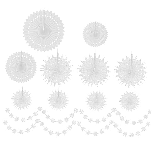 POPETPOP Decoración De De De Papel y Guirnaldas Colgantes Para Fiestas Para Eventos De Invierno y Escenario De Celebración