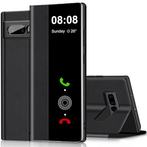 Protection Pixel 7 Pro idéale en voyage avec clapet Clear View folio