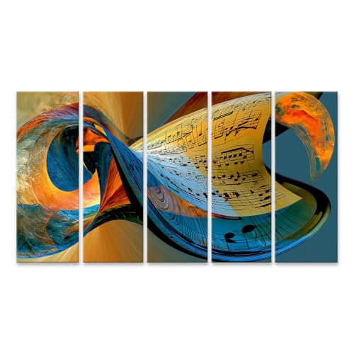 Impression d'art abstrait de haute qualité tableau sur toile musique salon