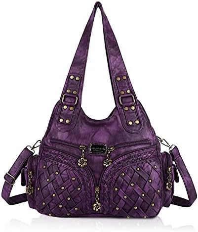 Angel Barcelo Purses for Women Large Shoulder Bag Soft Hobo Bags for Women